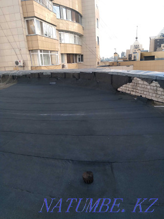Waterproofing, repair, installation of a soft roof, roof self-adhesive rizolin Astana - photo 8