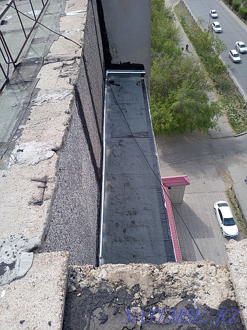 Repair of a soft roof. Balcony canopies, hard roofing any volume Pavlodar - photo 1
