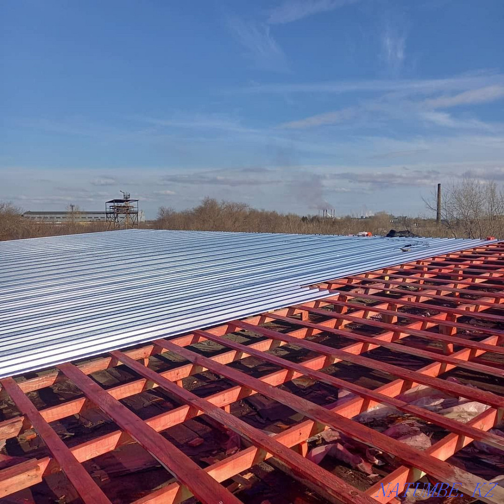 Repair of a soft roof. Balcony canopies, hard roofing any volume Pavlodar - photo 2