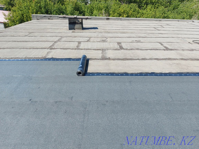 Repair of a soft roof with uniflex, bikrost. Siding. biton work. Kostanay - photo 2