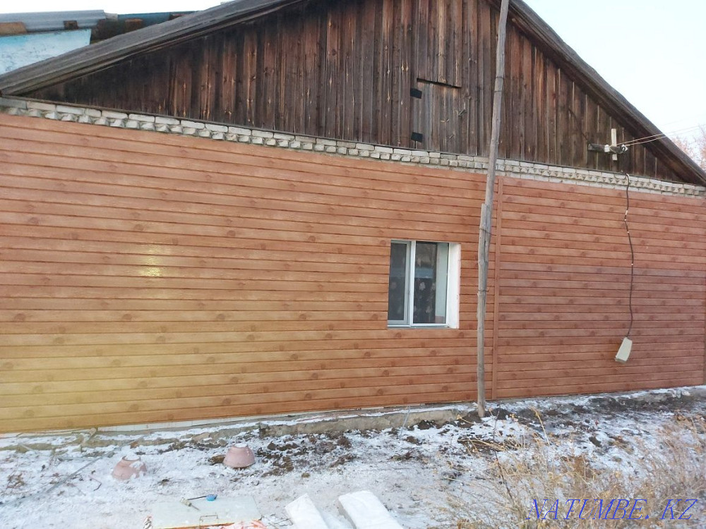 Ремонт мягкой кровли унифлексом, бикростом. Сайдинг.битонные работы. Костанай - изображение 6