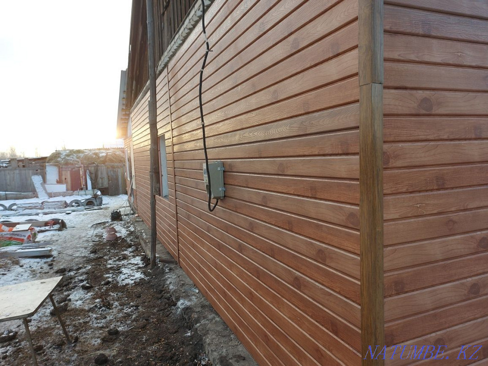 Ремонт мягкой кровли унифлексом, бикростом. Сайдинг.битонные работы. Костанай - изображение 7