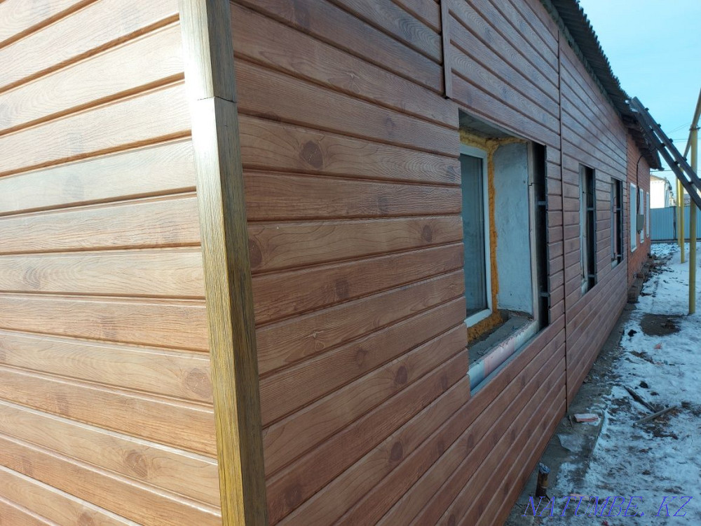 Ремонт мягкой кровли унифлексом, бикростом. Сайдинг.битонные работы. Костанай - изображение 5