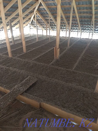 Ecowool insulation Отеген батыра - photo 6