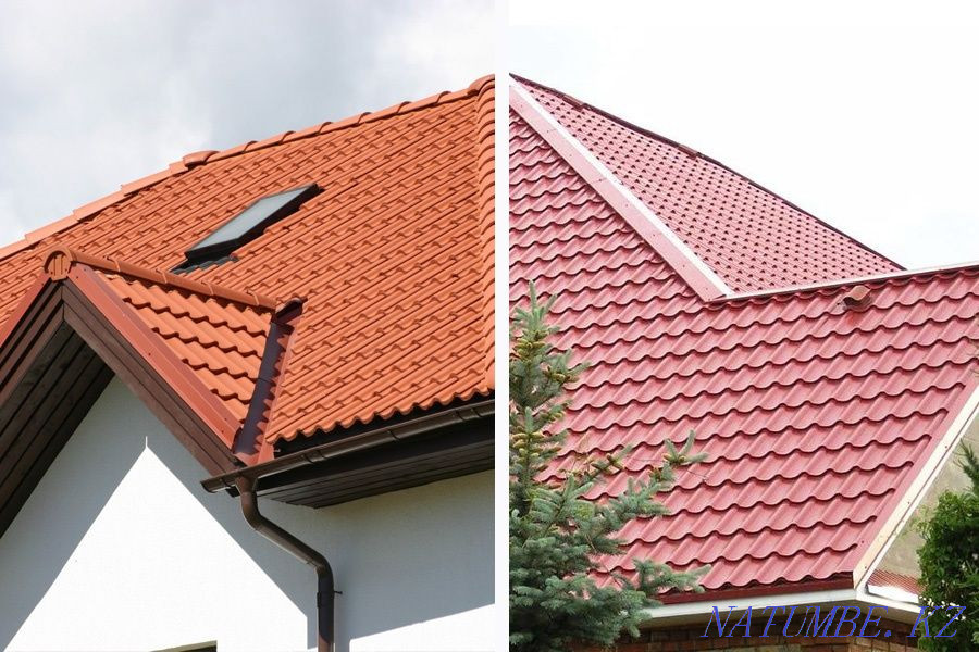 Шатыр тақтайшаларын, металл плиткаларды орнату  Алматы - изображение 1