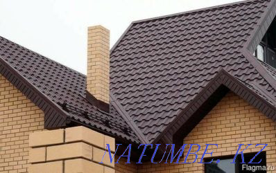 Шатыр тақтайшаларын, металл плиткаларды орнату  Алматы - изображение 2