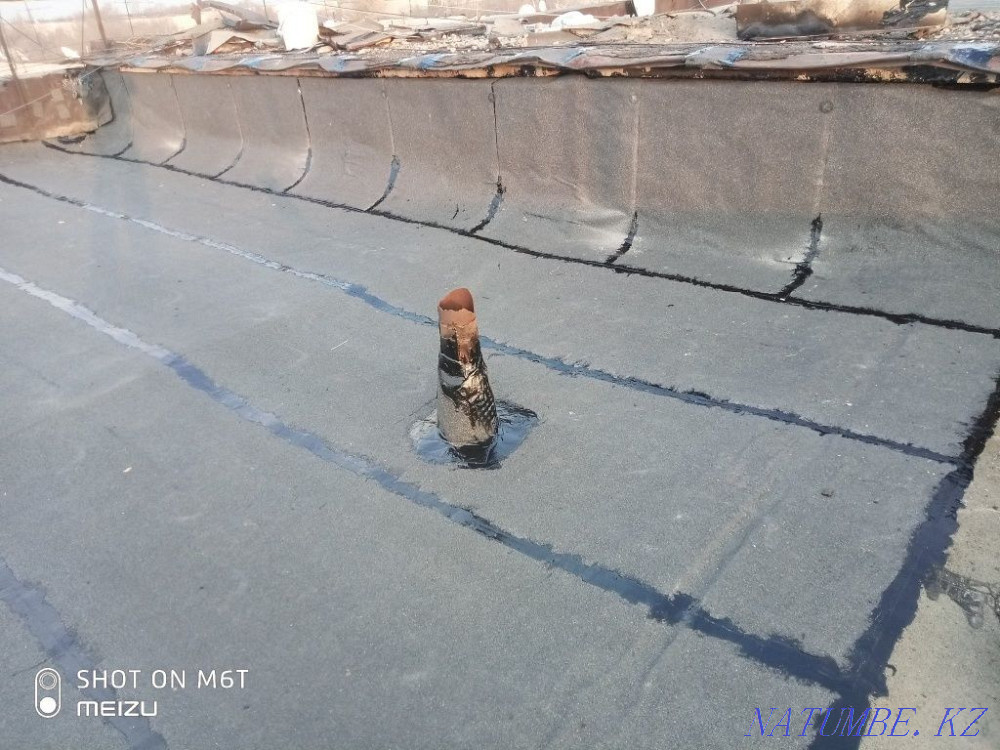 Ремонт крышь по мягкой кровле Алматы - изображение 1