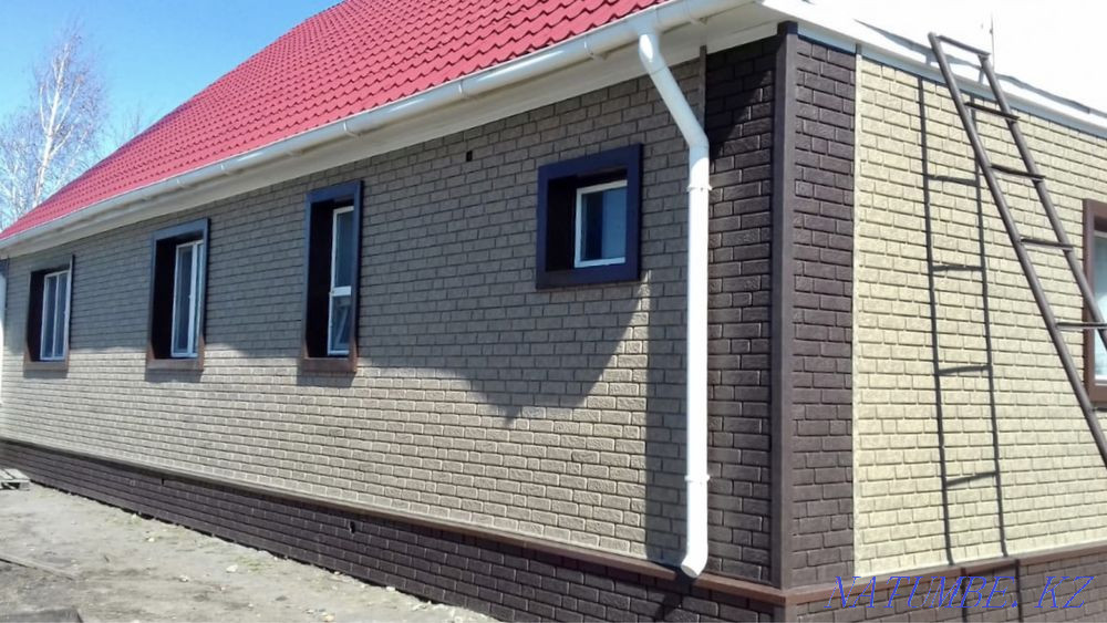 Roofing, facade and finishing works. Roof and facade repair Kostanay - photo 2