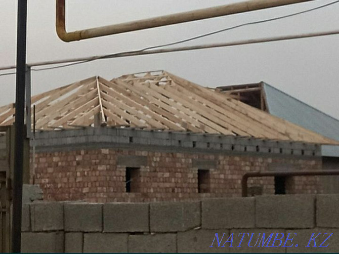 Roofing roofs. Shatyrdy? barley? t?rin zhabamyz Zhanaozen - photo 3