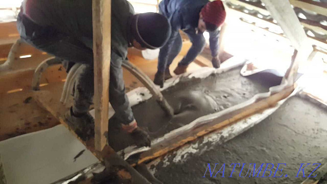 Roof insulation Foam concrete Ecowool Foam concrete Penabiton attic Shymkent Shymkent - photo 2