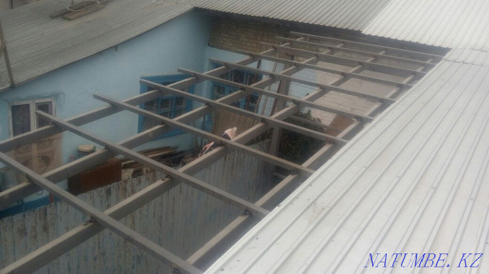 Мягкая кровля крыши (также профнастил), гаражи, квартиры, склады Шымкент - изображение 5