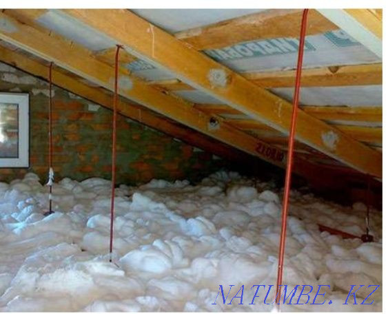 Penoizol, roof and attic insulation Almaty - photo 3