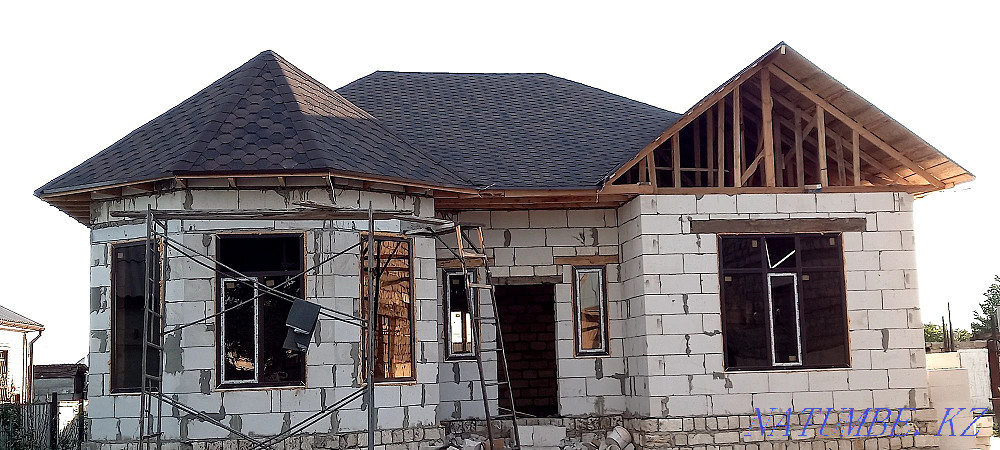 Roof, Myakki roof Metal tile Profiled sheet All types. Aktobe Aqtobe - photo 1