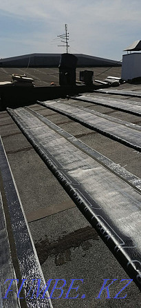 We carry out repair work on soft and hard roofs. Kostanay - photo 1