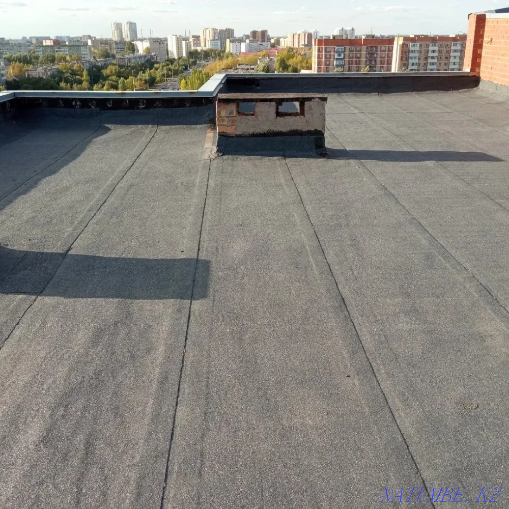 Soft roof, roof repair, flat roof Astana - photo 2