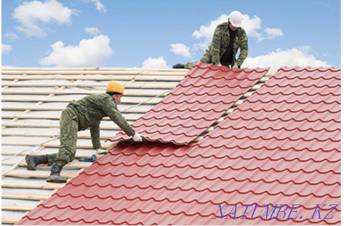 Roofing roof sheathing installation de installation roof of any complexity IT SAPALY Shymkent - photo 2