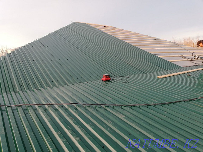 Roof repair installation Hangars, Commercial buildings, Warehouses! Astana - photo 8