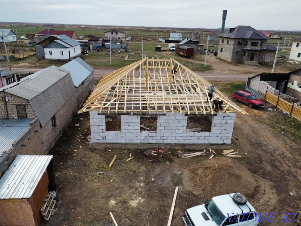 Крыша ремонт монтаж Ангаров, Коммерческие здания, Склады! Астана - изображение 4