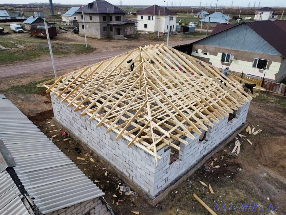 Крыша ремонт монтаж Ангаров, Коммерческие здания, Склады! Астана - изображение 2