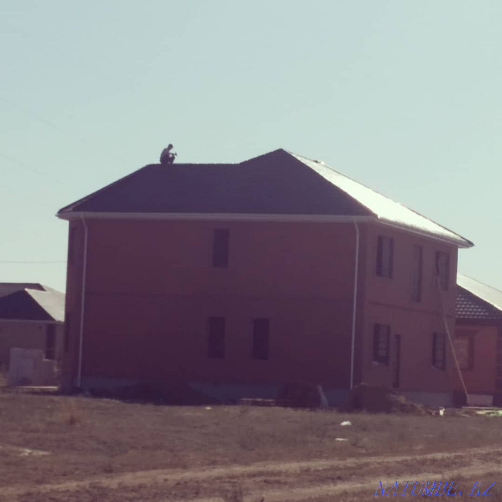 Roof repair, installation of snow retainers, aerators Aqtobe - photo 2
