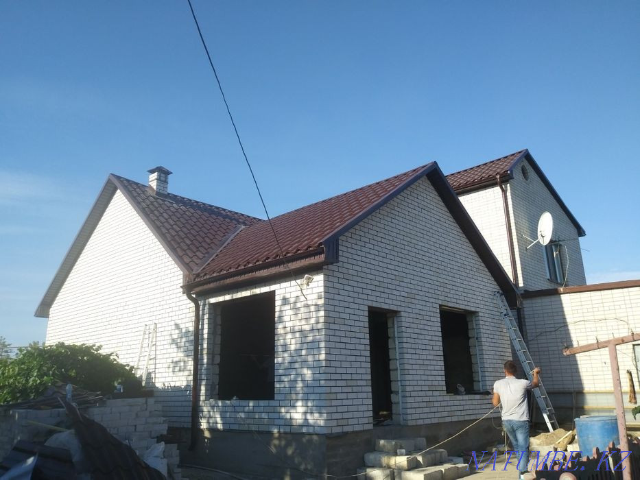 Roof repair, installation of snow retainers, aerators Aqtobe - photo 8