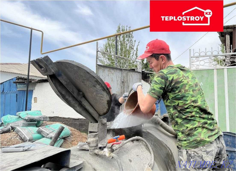 Roof insulation Foam concrete Ecowool foam concrete screed expanded clay ppu foam Shymkent - photo 2