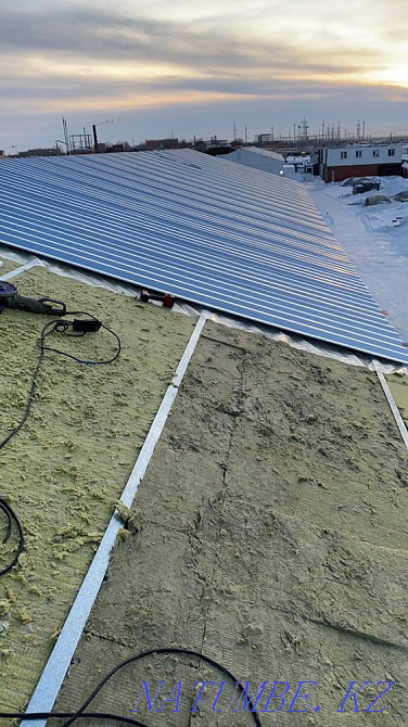 Roofers repairing the roof dismantling the roof Astana - photo 7