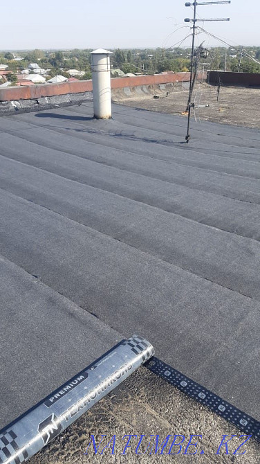 REPAIR OF THE SOFT ROOFING OF ROOFS, Leakage Elimination. Waterproofing Almaty - photo 3