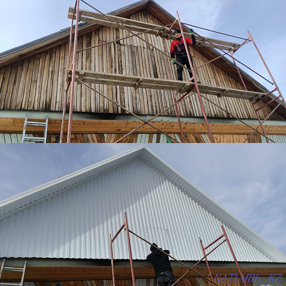 Кровельные работы любой сложности, ремонт крыш,кровля,сайдинг Петропавловск - изображение 2