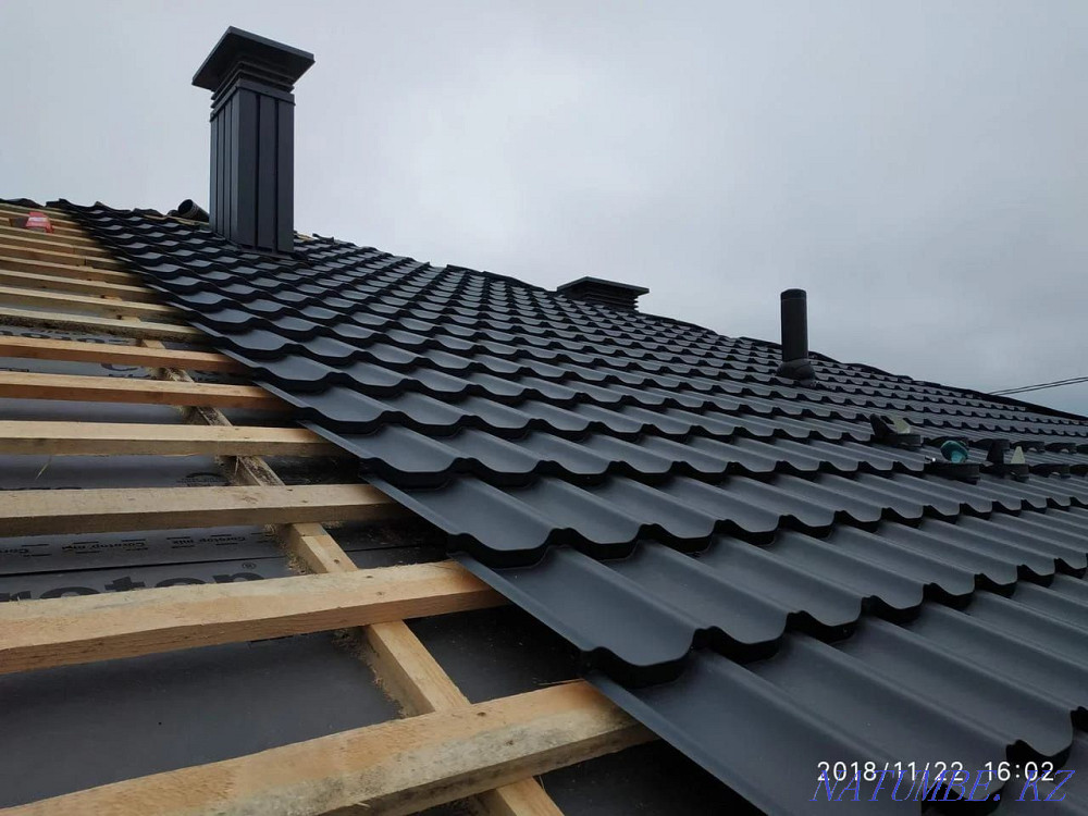 Крыша,Кровля,Кровельные работы. Кокшетау - изображение 2