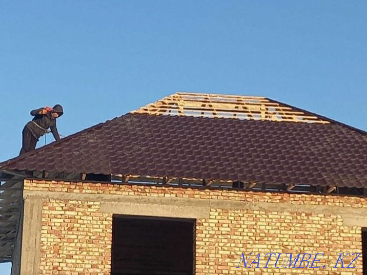 Кровля крыш.шатырды? барлы? т?рін жабамыз Актау - изображение 2