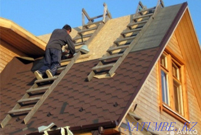 Roofing works all types of soft and frame roofing Astana - photo 8