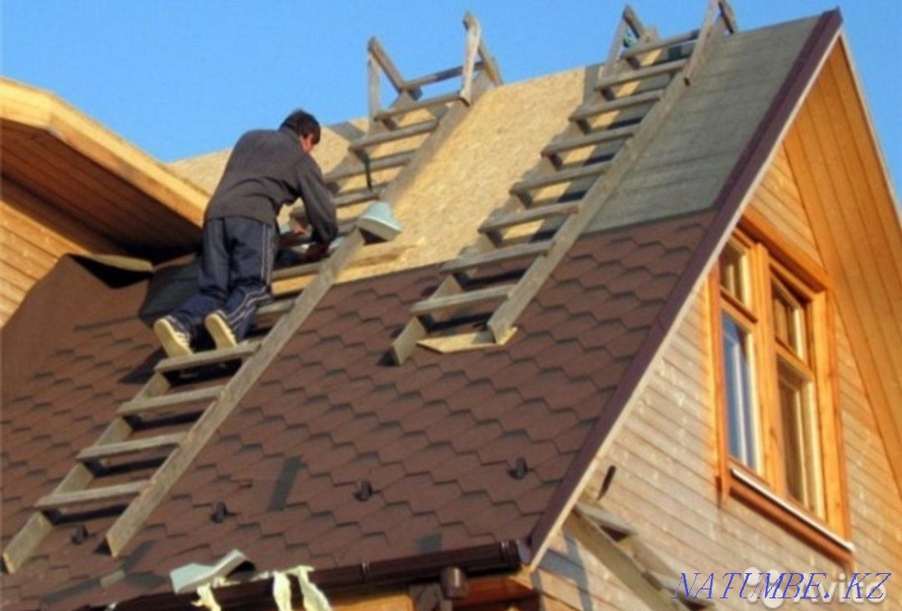 Roofing all types of frame and soft built-up roofing Astana - photo 6