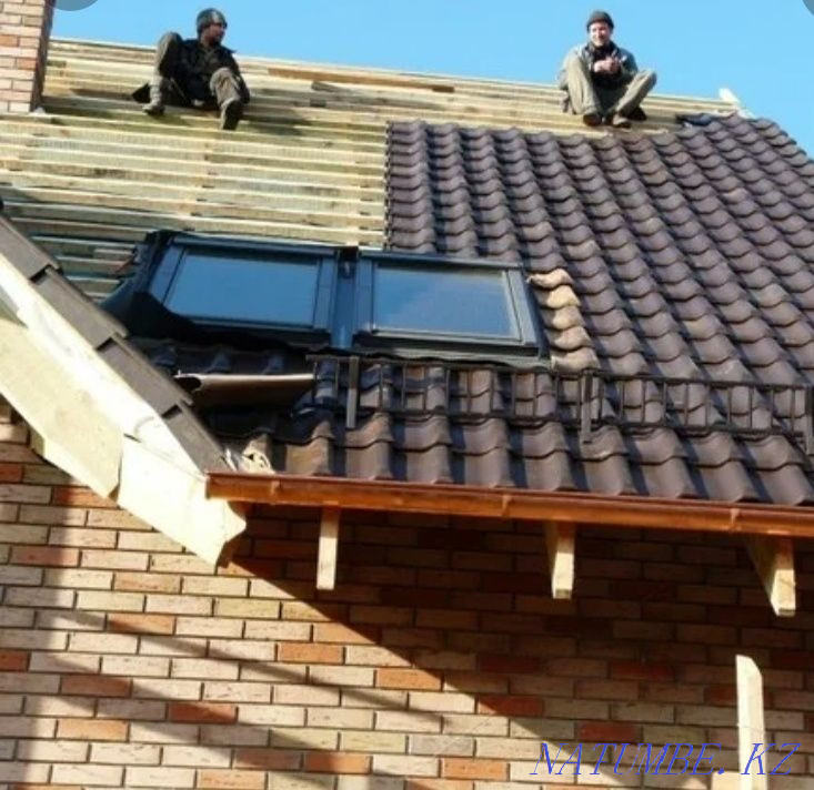 Roofing all types of frame and soft built-up roofing Astana - photo 7