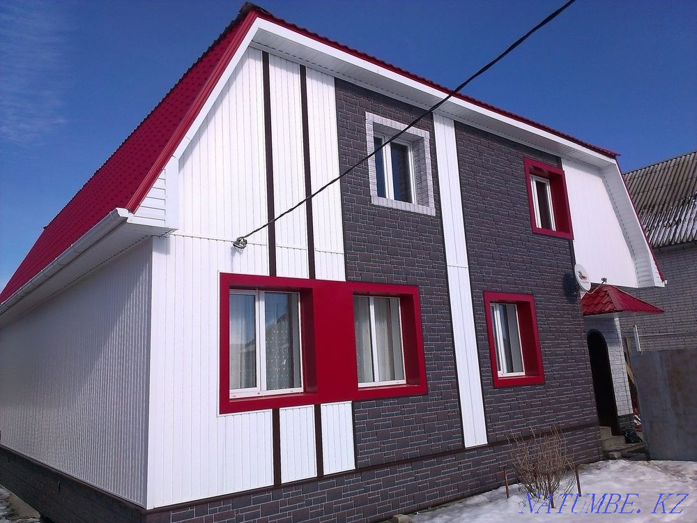 Roofing and facade works Karagandy - photo 1
