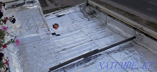Roof repair, snow removal, waterproofing, thermal insulation of roofs, walls Astana - photo 4