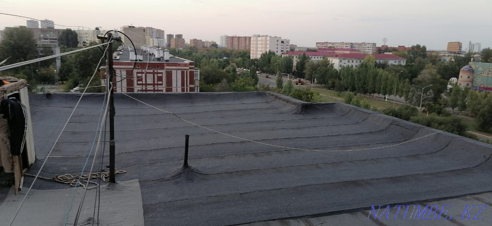 Roof repair, snow removal, waterproofing, thermal insulation of roofs, walls Astana - photo 6