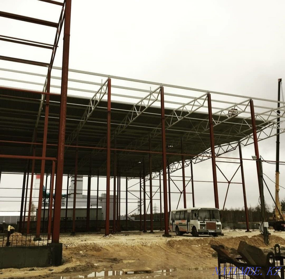 All types of frame roofing as well as soft built-up roofing Astana - photo 7