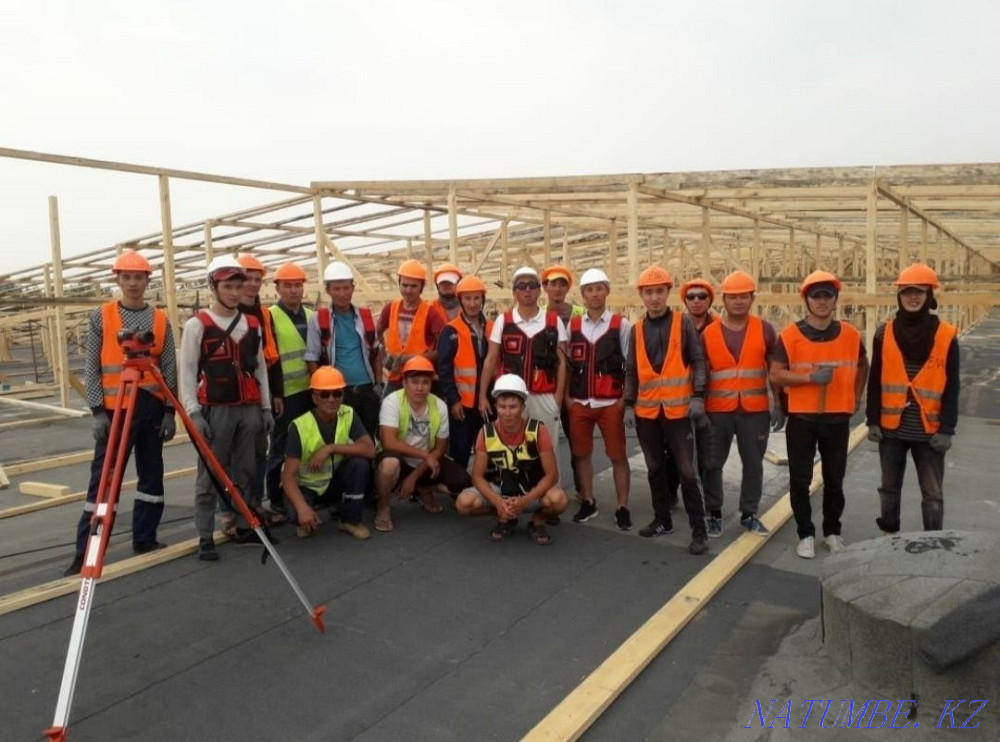 All types of frame roofing as well as soft built-up roofing Astana - photo 5