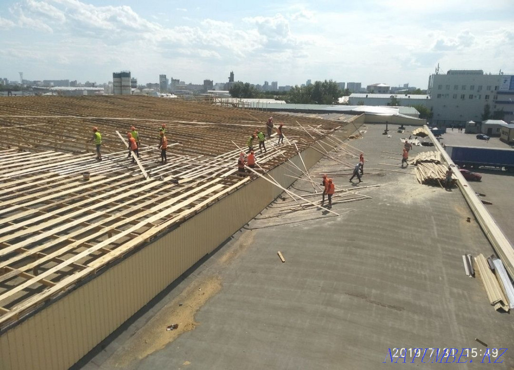 All types of frame roofing as well as soft built-up roofing Astana - photo 6