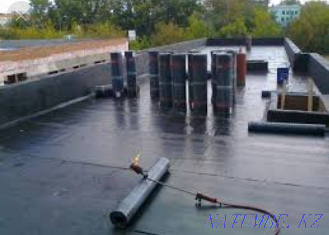 Roofing all types soft built-up roofing frame roofing any volume Astana - photo 2