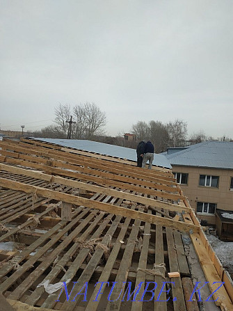 Roofing all types soft built-up roofing frame roofing any volume Astana - photo 4