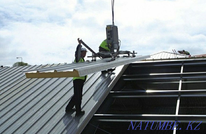 Roofing works all types of frame and soft roofing Astana - photo 4