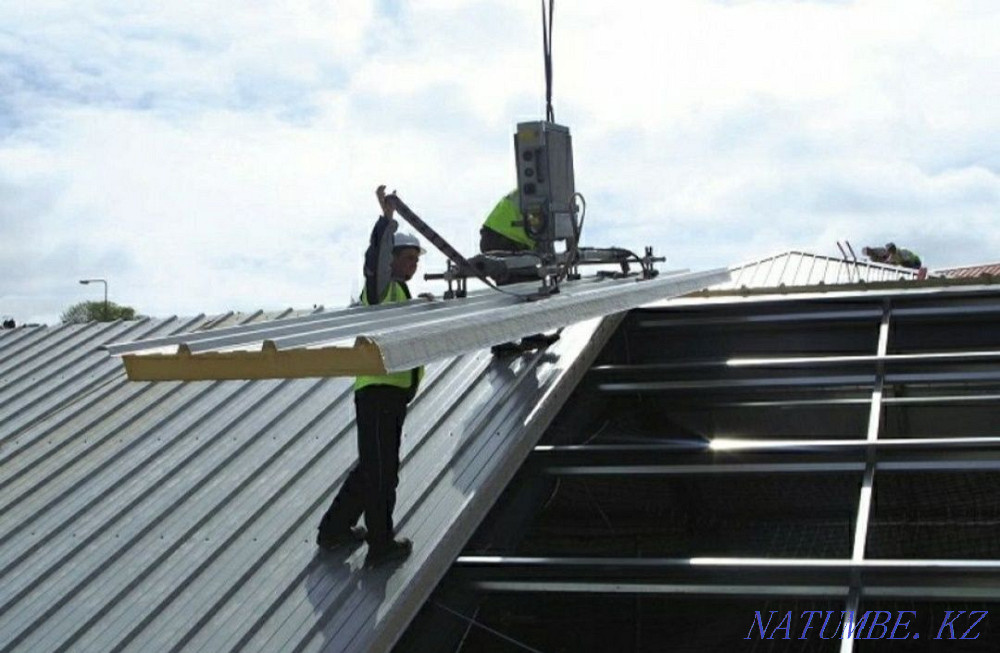 Roofing works all types of frame and soft roofing Astana - photo 4