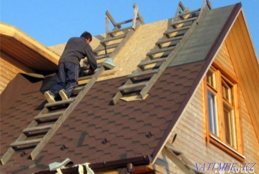 Roofing works all types of frame and soft roofing Astana - photo 8