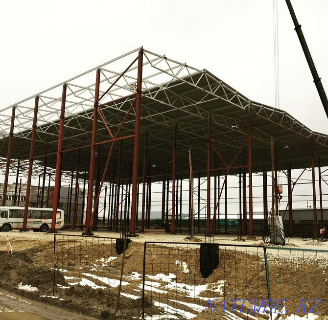 Roof soft built-up frame roof any kind of roofing work Astana - photo 6