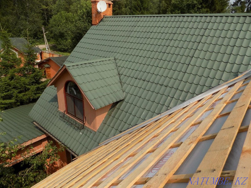 The roof is hard. Facade work, etc. Temirtau - photo 6