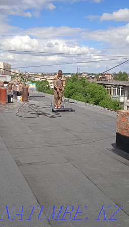 Roofing works all types of soft built-up roof frame roofing Astana - photo 1