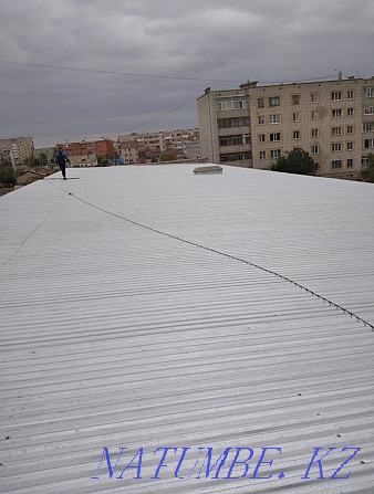 Roof soft built-up frame roof all types quality assurance Astana - photo 5