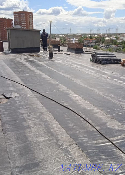 Roof soft built-up frame roof all types quality assurance Astana - photo 3